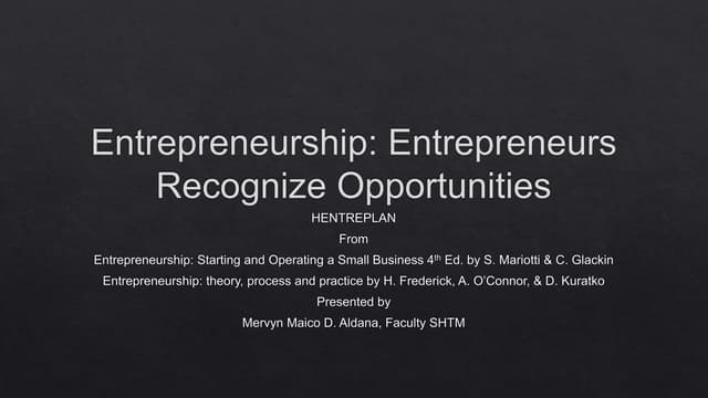 Lesson 1 Introduction To Entrepreneurship Pptx Lesson 1 Introduction To Entrepreneurship Pptx