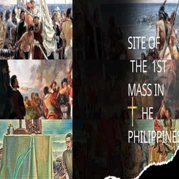 Limawasa Island : The Site of the First Mass | PPTX
