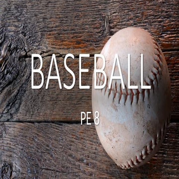 Basic Skills in Baseball | PPTX