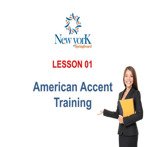 Lesson 1 american accent training | PDF