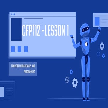 LESSON 1 - CFP 112 COMPUTER FUNDAMENTALS.pptx