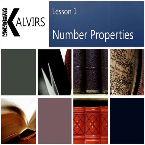 Lesson1 number properties (1)