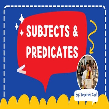 English 5 - Lesson 1 - Subjects and Predicates.pdf