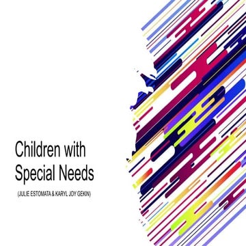 Lesson 10 Children with Special Needs.pptx