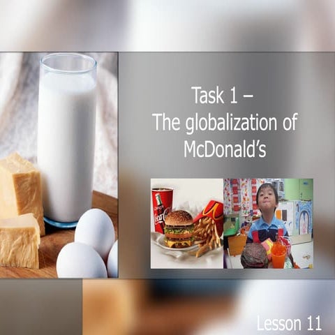 Lesson 11 - Task 1 & Task 2