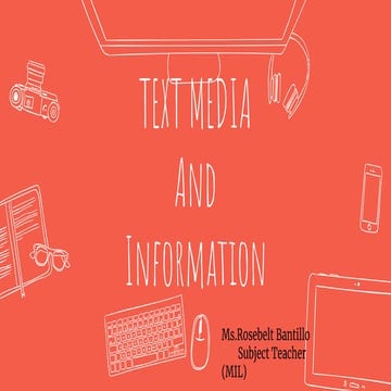 Lesson 11 TEXT MEDIA AND INFORMATION.pptx
