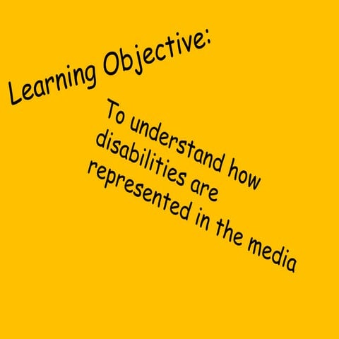 AS Lesson 12  - Disability