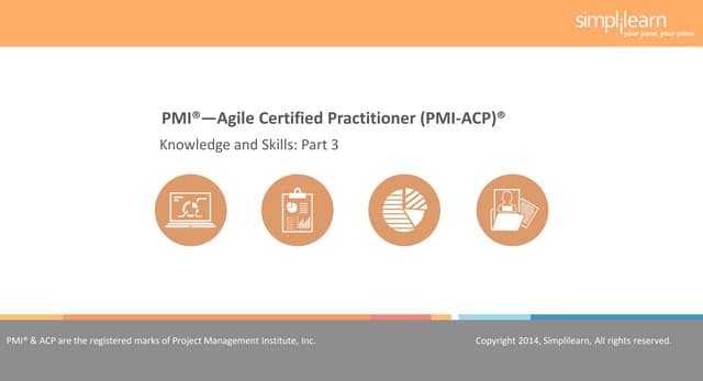 PMI-ACP Lesson 12 Knowledge and Skills Nugget 3