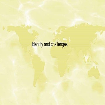 Lesson 13   identity and challenges