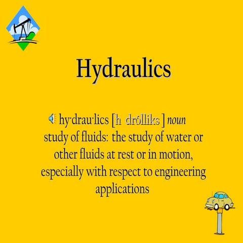 hydraulics introduction