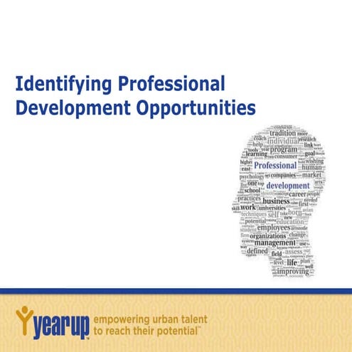 Lesson 14 identifying professional development opportunities