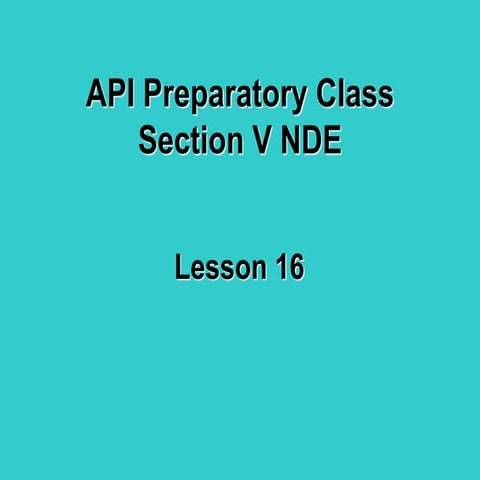 PPT for API preparation SectionV_New2.ppt