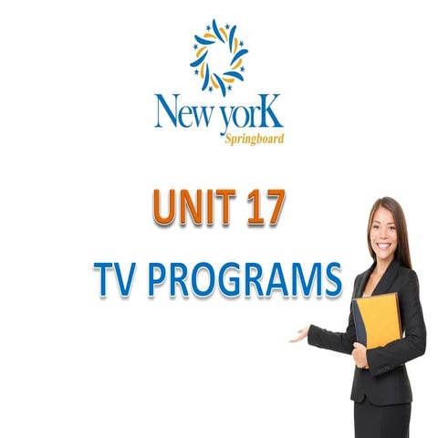 Lesson 17 tv programs | PPT