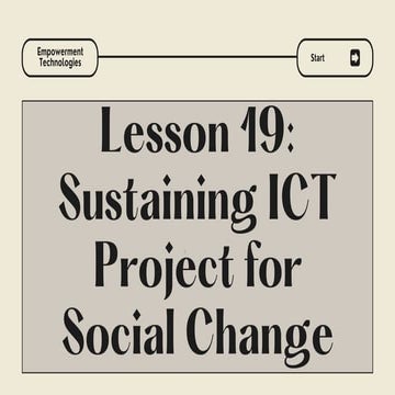 EmpTech Lesson 19 - Sustaining ICT Project for  Social Change.pdf
