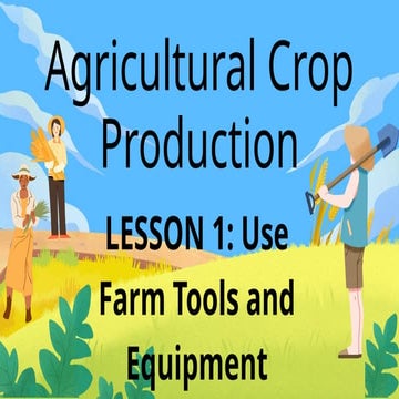 Self-Directed Learning Module in T.L.E. 10 (Agricultural Crops ...