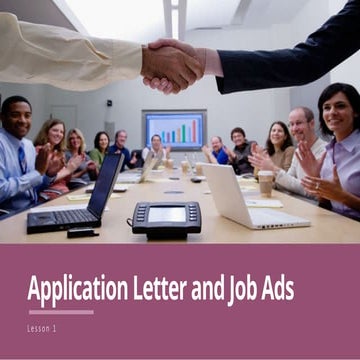Lesson 1 App Letter and Job Ads UPDATED.pptx