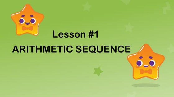 Problem solving involving arithmetic sequences and series | PPT