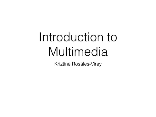 Lesson 1 multimedia gs