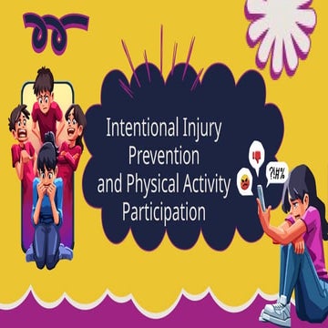 Understanding and Preventing Intentional Injuries: Promoting Safety and ...