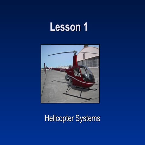 Robinson Helicopter Private Lesson 1