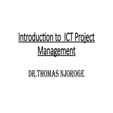 the application of project management tools and techniques in IT ...