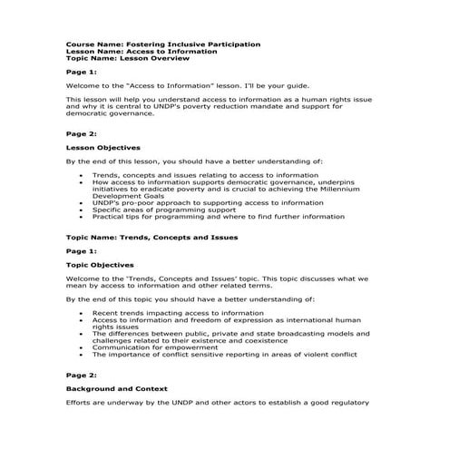 DEMOCRATIC GOVERNANCE