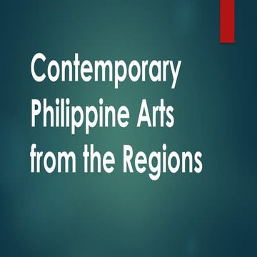 lesson 2, Contemporary arts of the Philippines.pptx