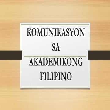 Ikalawang talakayan sa Komunikasyon sa Akademikong Filipino.pptx