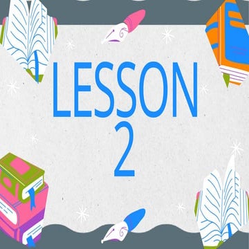 LESSON 2.Filipino 2 learners under the matatag curriculum