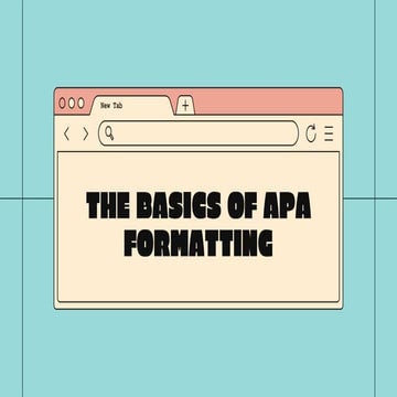 APA Citation Basics