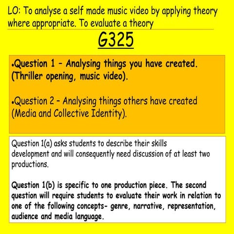 Carol Vernallis and Music Videos