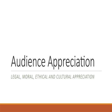 Lesson 2-Audience Appreciation.pptx LESSON