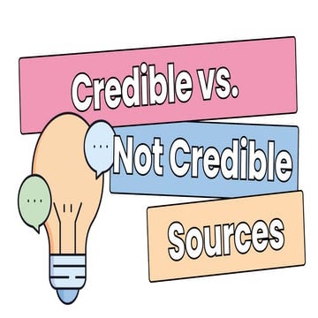 How to Identify Credible vs. Not Credible Sources Online: A Student's ...