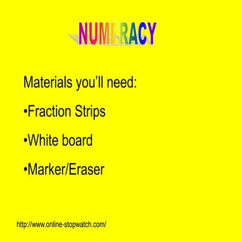 Lesson 2   fractions