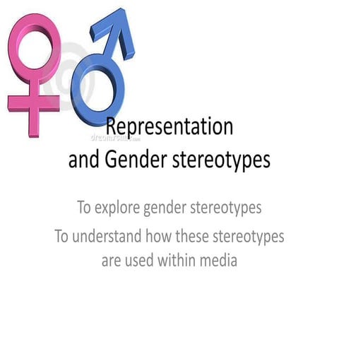 AS Lesson 2   gender and stereotypes