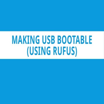 POWER POINT PRESENTATION ON HOW TO CREATING BOOTABLE USB.pptx