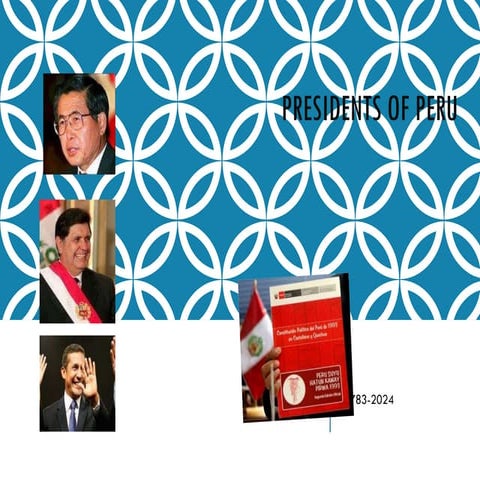 Lesson 2 - Peruvian presidents for high school.ppt