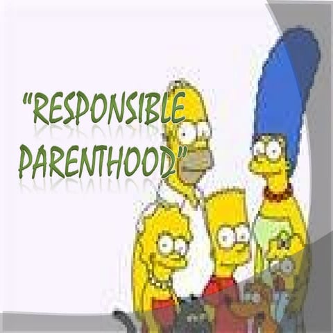 Lesson 2 responsible parenthood for student