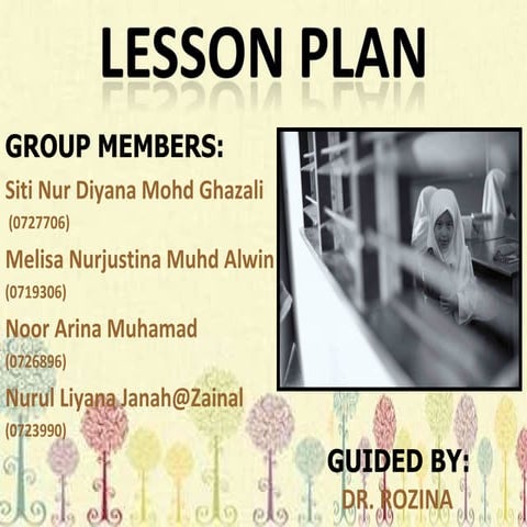 Lesson Plan - Reading Skill