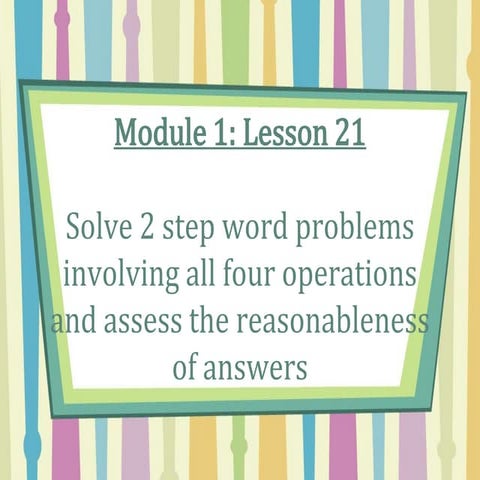 Lesson 21 | PPT