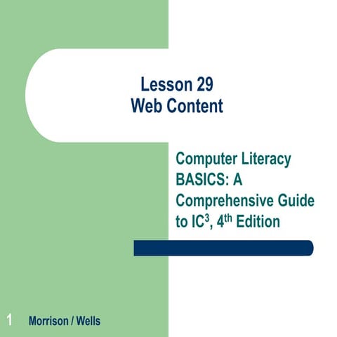 Lesson 29 | PPT