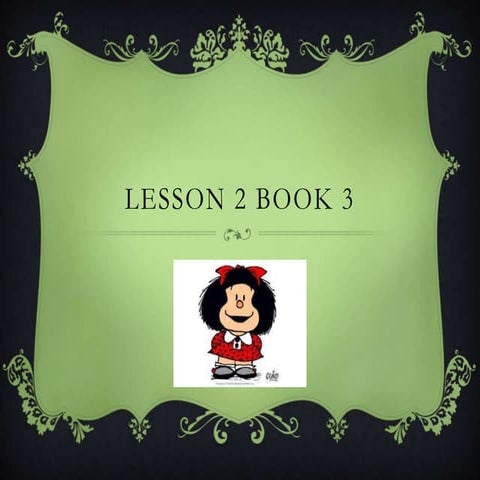 Lesson 2 book 3 | PPT