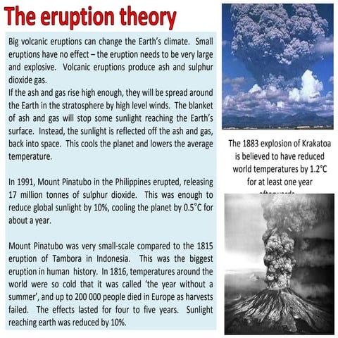 The natural causes of climate change