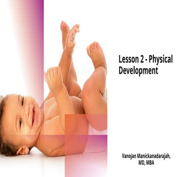 Lesson 2 Physical Development - Childcare
