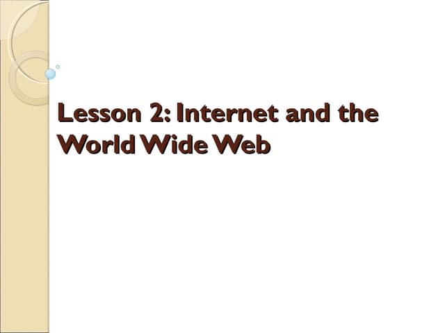 Lesson 2 Presentation