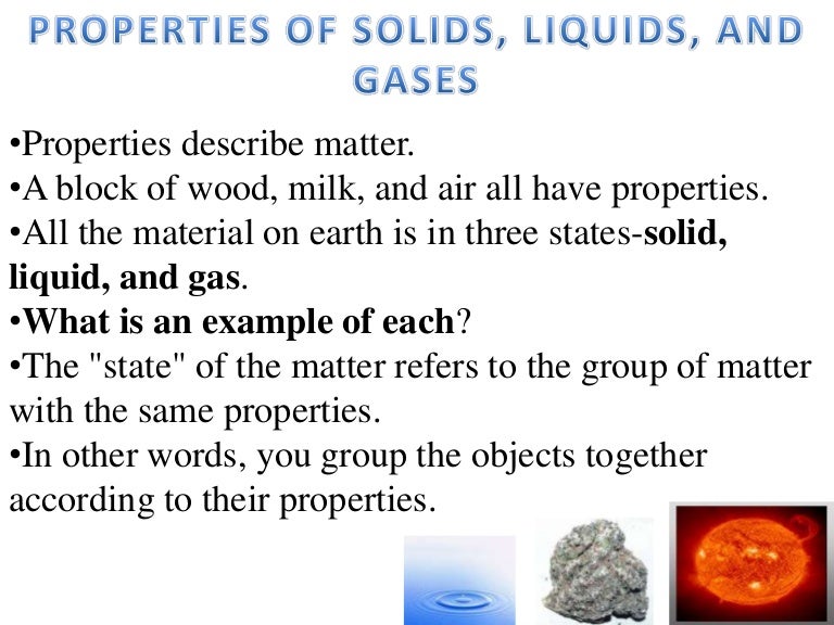 (Lesson 2)properties of solids, liquids, and gases