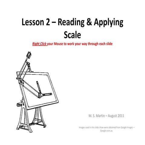 Reading and Applying Scale