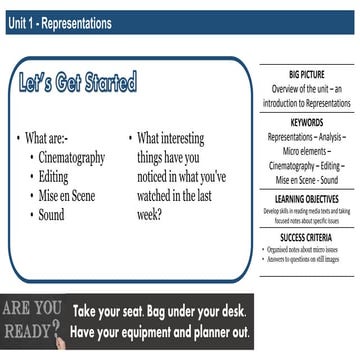 Lesson 2 reading media texts | PPTX