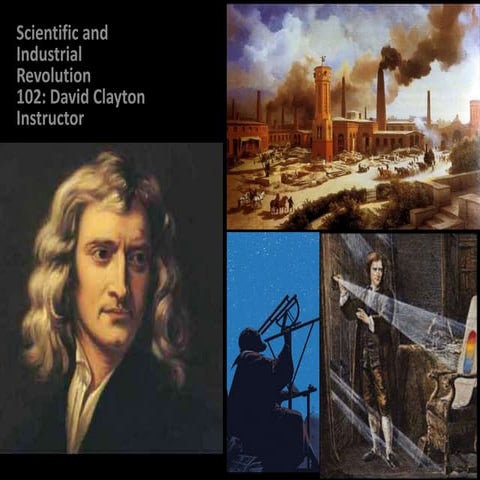 Intellectual revolution advances modern science and scientific thinking ...
