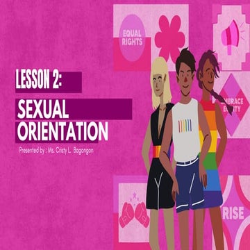 Comprehensive Understanding of Sexual Orientation and Gender Identity | PDF